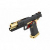 Réplique HX2002 FULL BLACK & GOLD gaz GBB