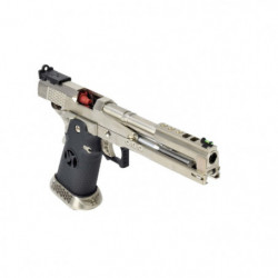 Réplique HX2201 IPSC split silver gaz GBB