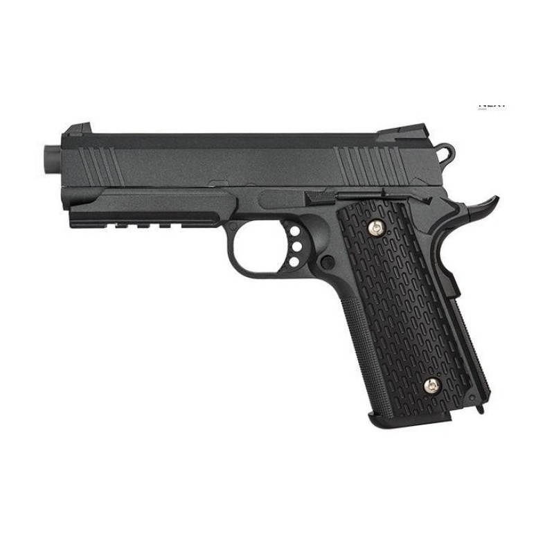 Réplique pistolet à ressort Galaxy G25 M1911 MEU full metal 0,5J