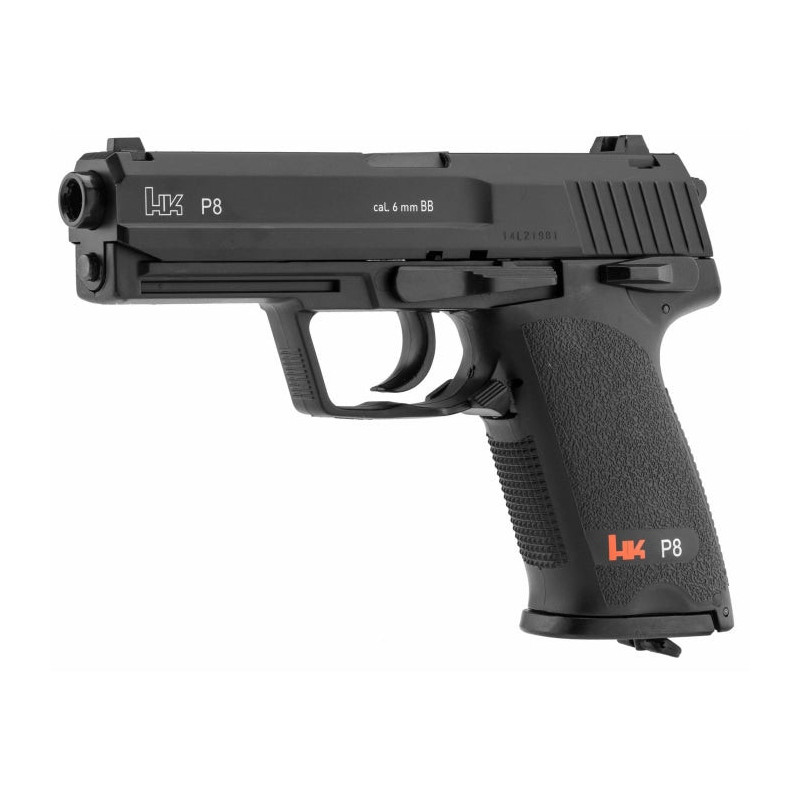 Réplique pistolet H&K P8 Co2 GNB