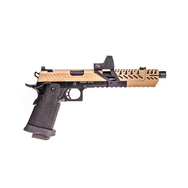 Réplique Vorsk GBB gaz Hi-Capa TITAN 7 1,0J point rouge BDS
