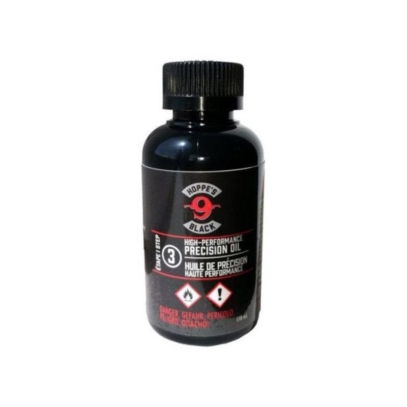 Huile Hp black Hoppe's nettoyante pour armes - 120 ml