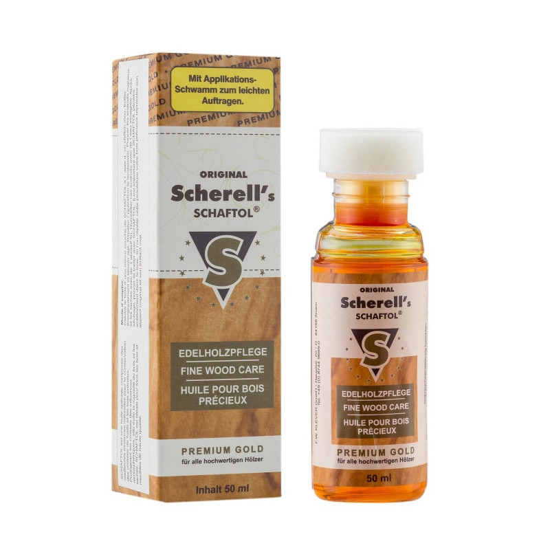 Huile pour bois Schaftol teinte Premium gold