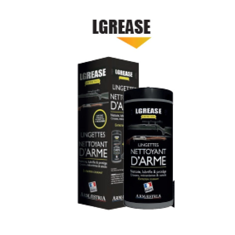 Nettoyant Lubrifiant Lingette Armaestria LGrease - 36pcs