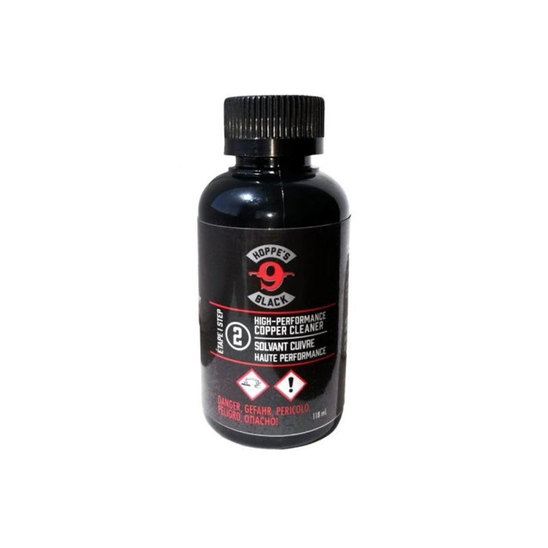 Solvant nettoyant Hoppe's résidus de cuivre dans canon - 120 ml