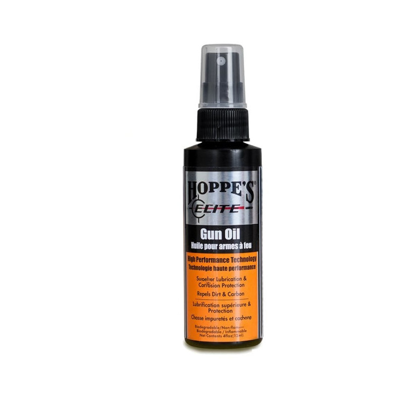 Spray d'huile Hoppe's Elite pour armes - 120 ml