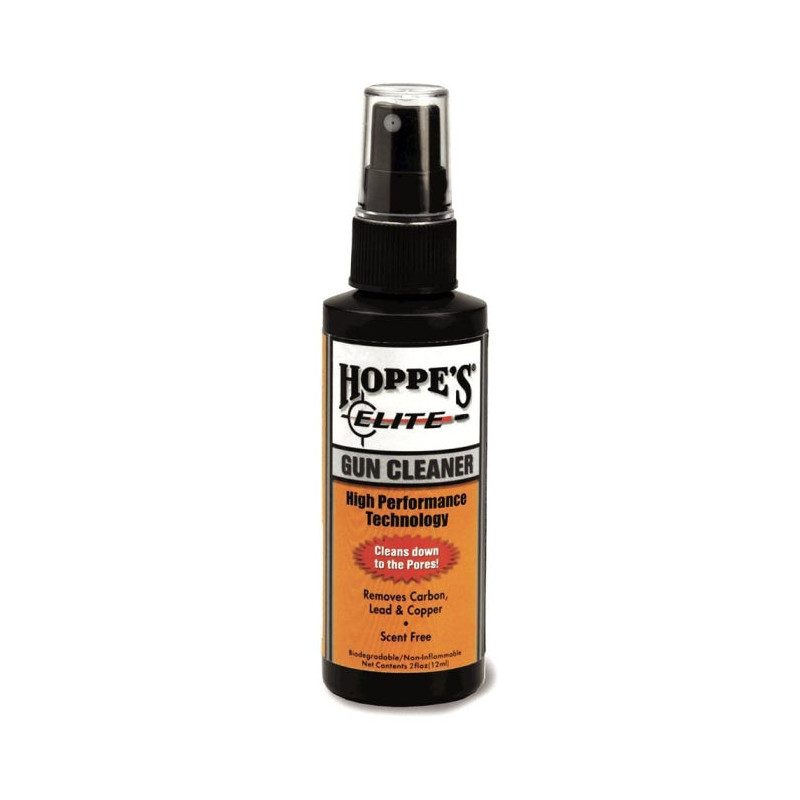 Spray Hoppe's Gun cleaner