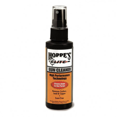 Spray Hoppe's Gun cleaner