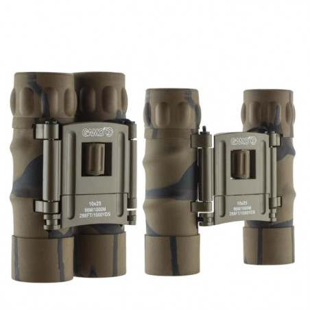 Jumelles Gamo Dcf de poche aspect camouflée 10x25