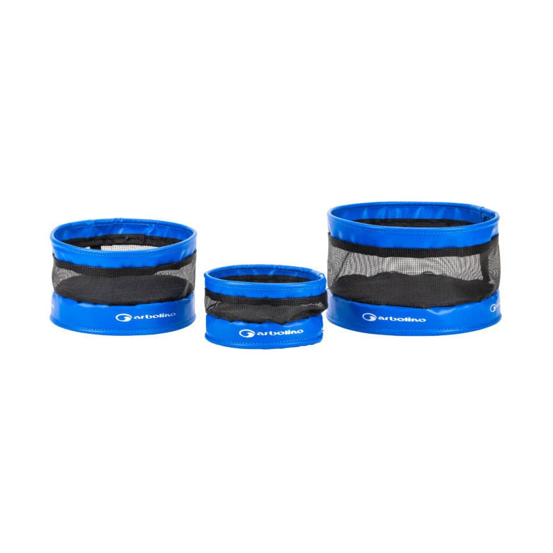 kit de 3 boites souples Garbolino à esches anti-évasion