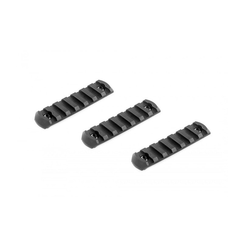 Kit de 3 rails qrs m-lok 7 slots - vfc