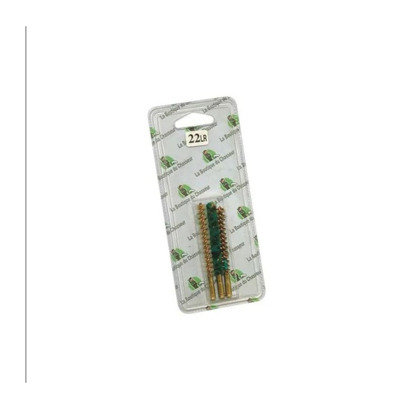 Jeu de 3 brosses Januel pour Carabine - Cal. 22 Lr