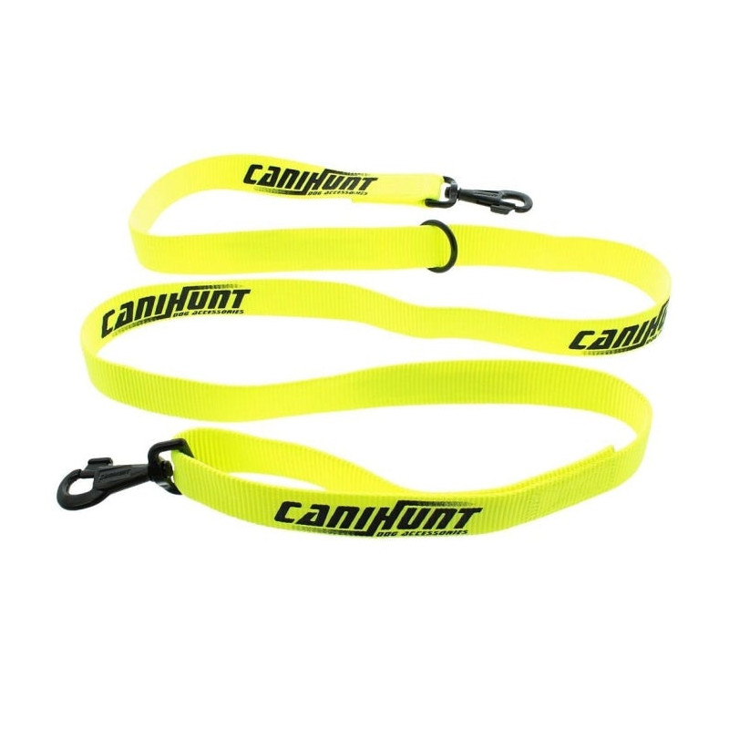 Laisse approche plate CaniHunt Hunter - 1.80 m