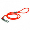 Laisse Biothane Tubulaire Orange - 120 cm
