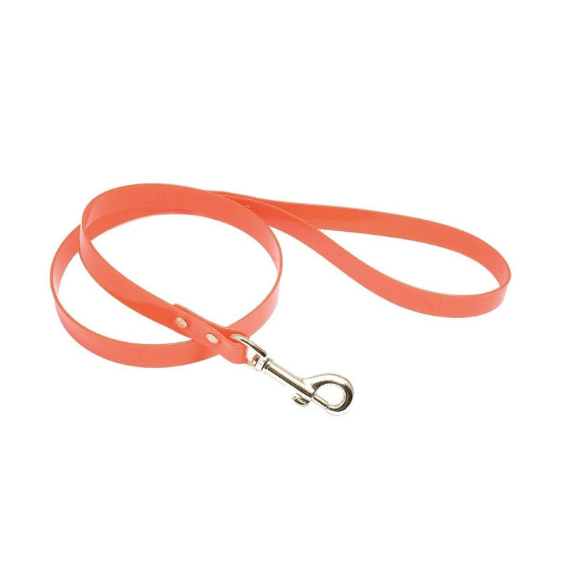 Laisse Country Hiflex - orange fluo - 1,05 m