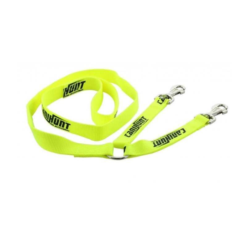 Laisse coupleur plate CaniHunt - 1.50 m