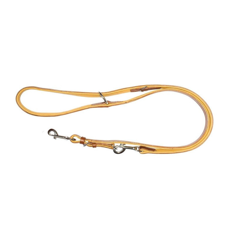 Laisse de dressage Country Sellerie - Cuir Marron
