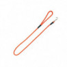 Laisse Roc Import Mousqueton Orange