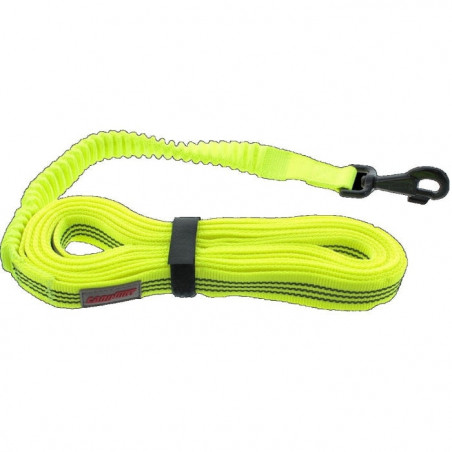 Longe plate anti-dérapante élastique CaniHunt Confort - 10 m