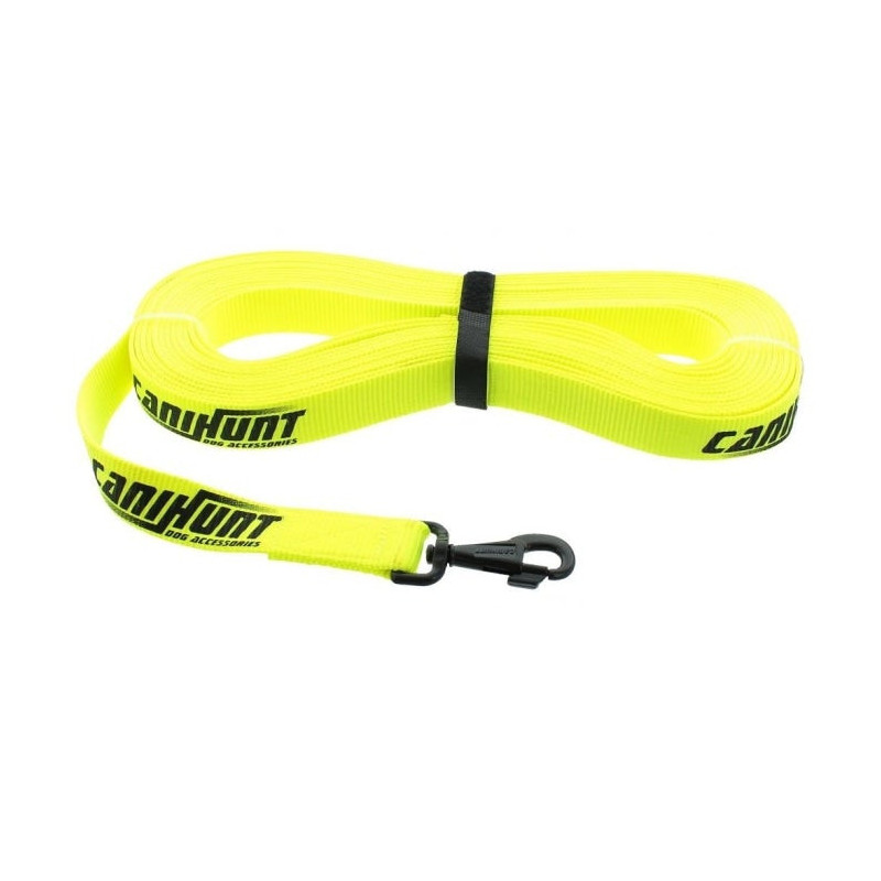 Longe plate polyester CaniHunt Hunter - 5 m