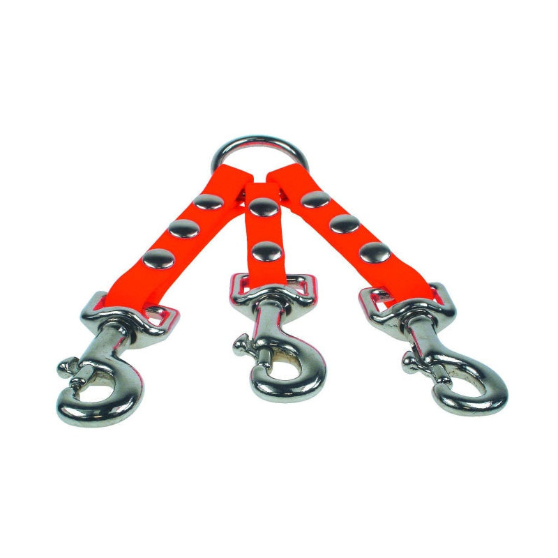 Tripleur Biothane Genuine Biothane Orange - 250 x 16 mm