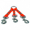 Tripleur Biothane Genuine Biothane Orange - 250 x 16 mm