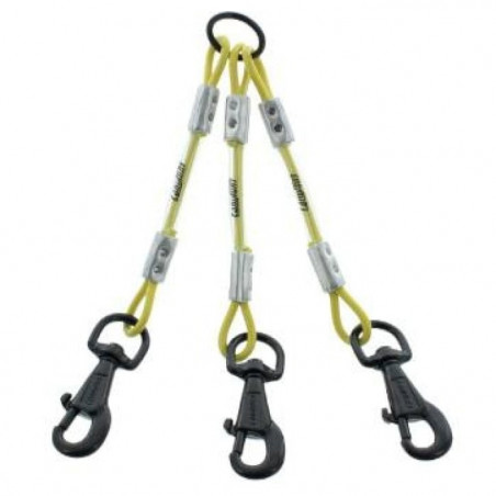 Tripleur câble métalique CaniHunt - 25 cm