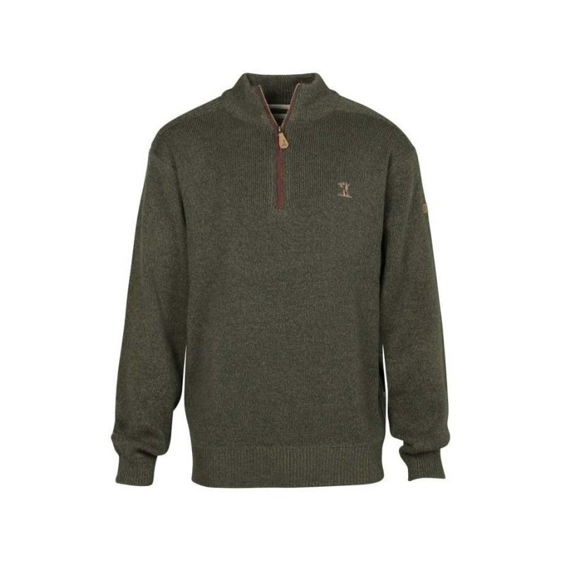 Pull de chasse Col cheminée Percussion
