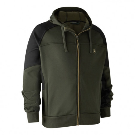 Sweatshirt zippé DeerHunter Rogaland Adventure Green