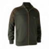 Sweatshirt zippé Rogaland à col côtelé DeerHunter Rogaland Adventure Green