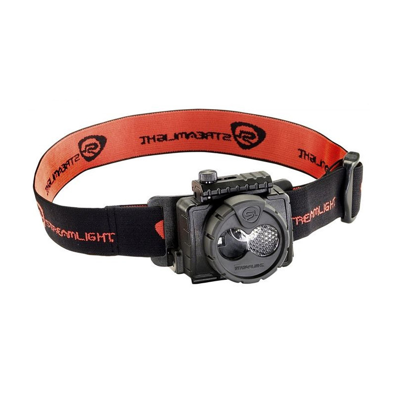 Lampe Frontale Streamlight Double Clutch USB - Avec cordon USB/Transfo - Noir