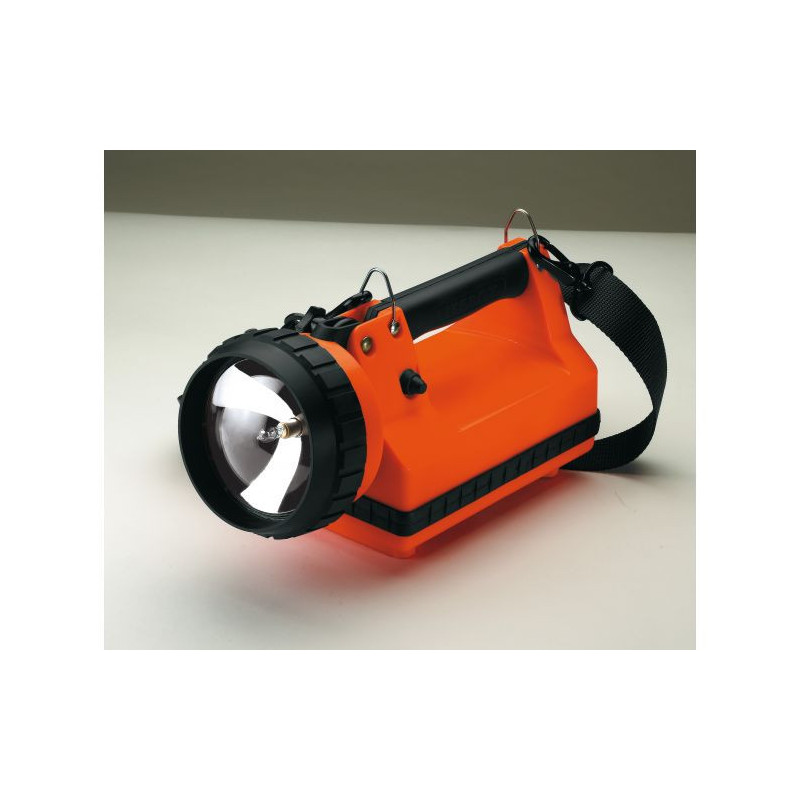 Lampe Phare Streamlight Litebox 20W Flood Orange Rechargeable 220 V et 12 V