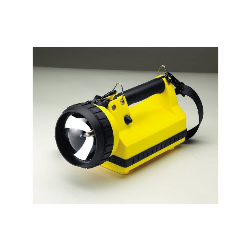 Lampe Phare Streamlight Litebox 8W Spot Jaune Rechargeable 220 V et 12 V - Livré Avec Bretelle