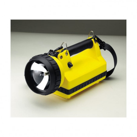 Lampe Phare Streamlight Litebox 8W Spot Jaune Rechargeable 220 V et 12 V - Livré Avec Bretelle
