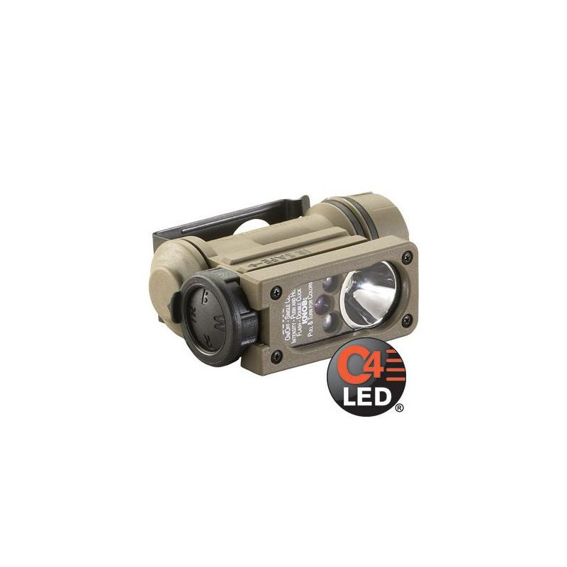 Lampe Streamlight Sidewinder Compact II Clip de Casque - Blister