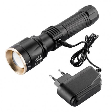 Lampe Tactique rechargeable Num'Axes Led 1000 lumens