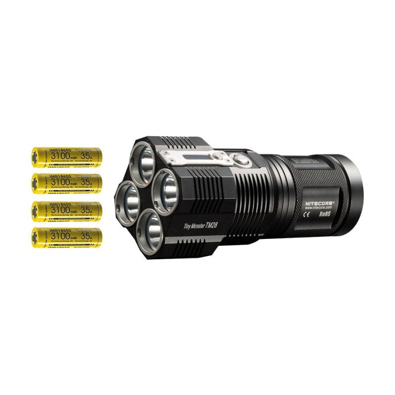 Lampe Torche Nitecore Tiny Monster 28BI Accus - 6000Lm