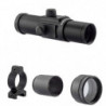 Point rouge tubulaire Microdot Bed4 - Daim. 30 mm