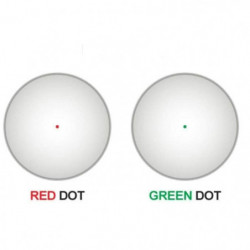 Point rouge tubulaire UTG Quick Aim 4 - rouge et vert