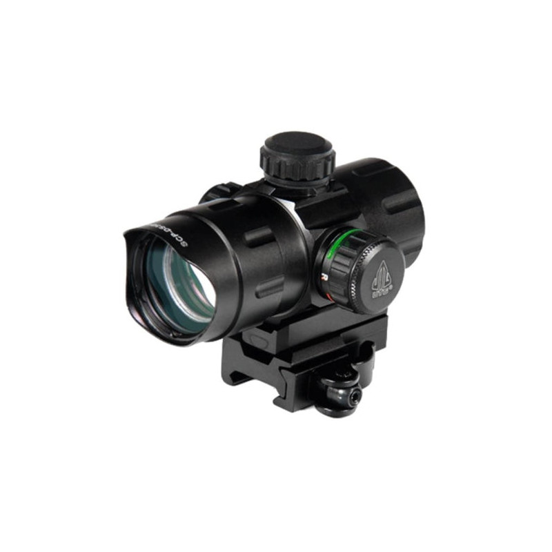 Point rouge tubulaire UTG rouge / Vert 4.2 Ita - Rail 21 mm