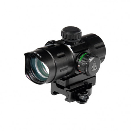 Point rouge tubulaire UTG rouge / Vert 4.2 Ita - Rail 21 mm
