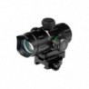 Point rouge tubulaire UTG rouge / Vert 4.2 Ita - Rail 21 mm
