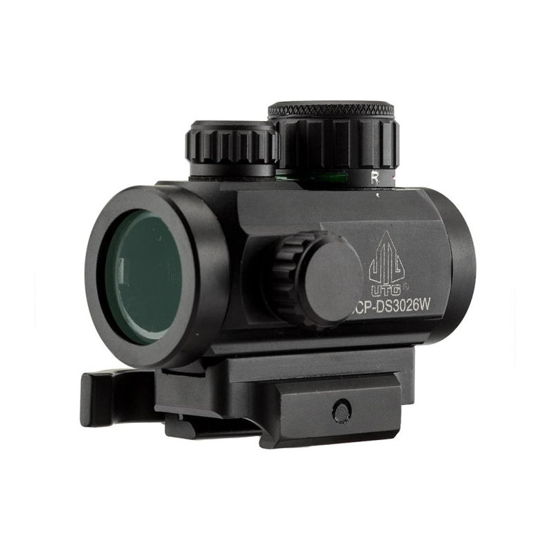 Point rouge tubulaire UTG rouge ou vert cqb - Micro dot