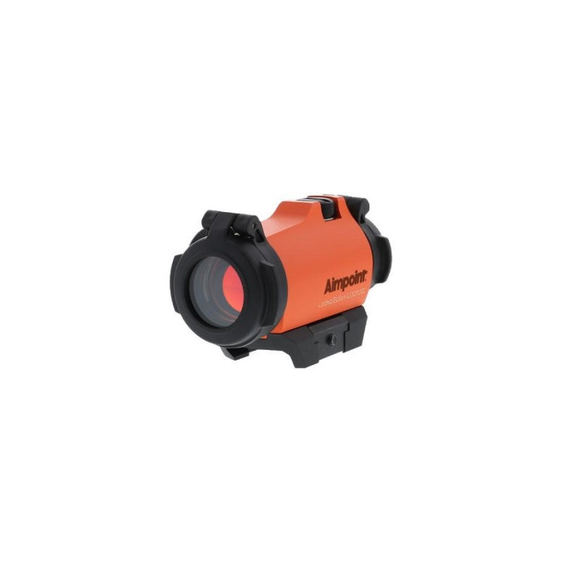 Viseur point rouge Aimpoint Micro H2 orange spécial battue 2 MOA