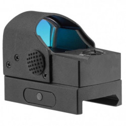 Viseur Point Rouge RTI Optics Micro Point sur Rail Weaver - Rail 21 mm