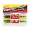 Kit de Leurres Souple Avec Têtes Plombées Berkley Pro Pack Minnow