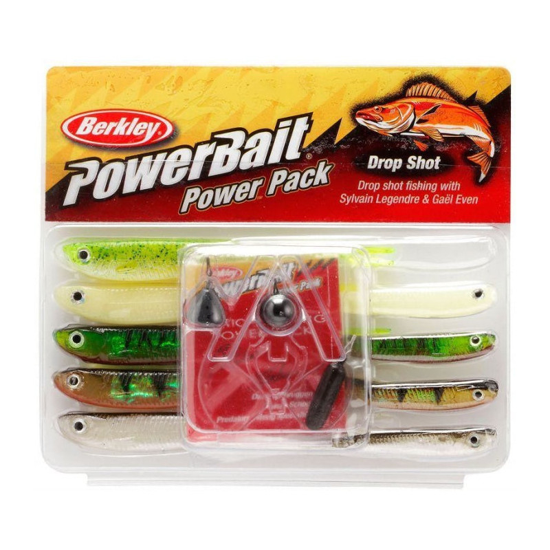 Kit Leurres Berkley PowerBait Pro Drop Shot