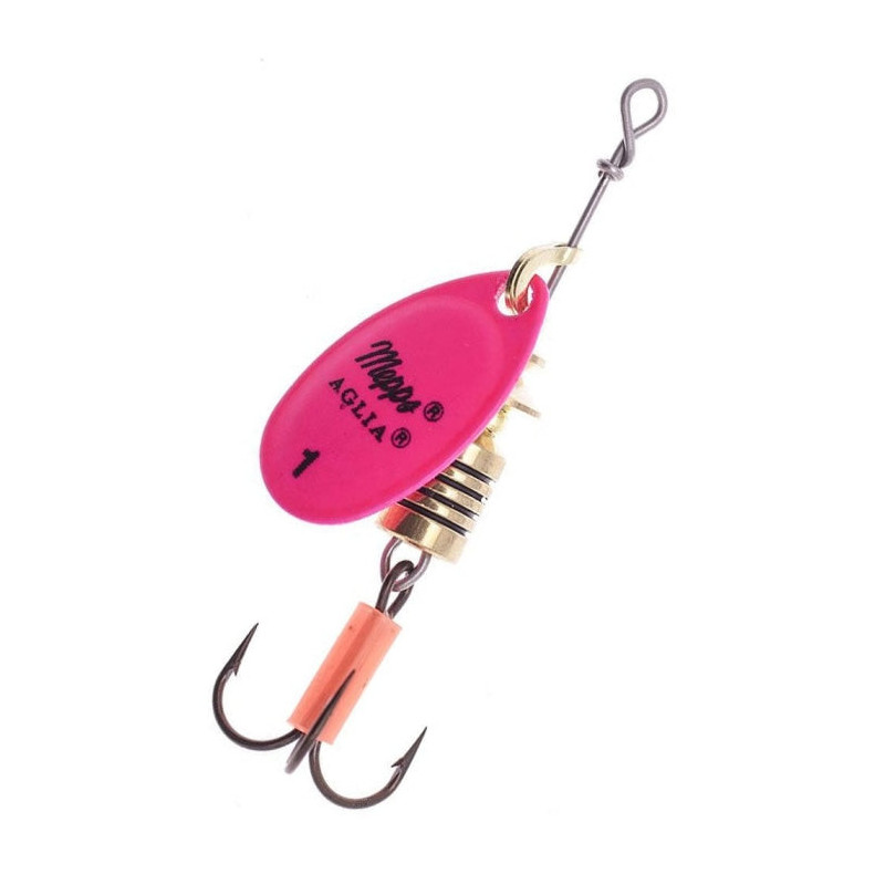 Leurre cuillère Mepps Aglia Fluo