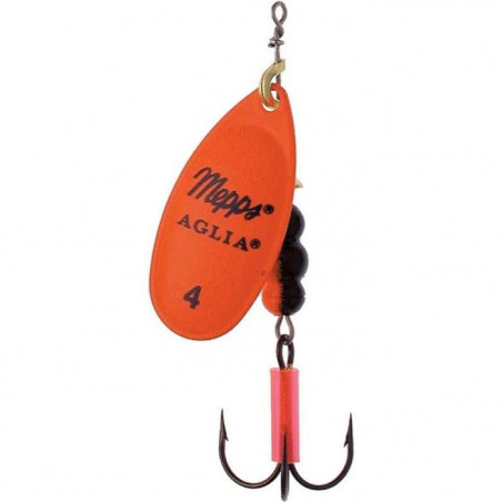 Leurre cuillère Mepps Aglia Fluo - Orange