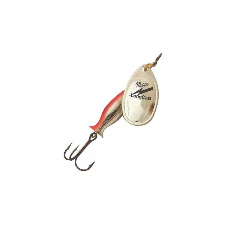 Leurre cuillère tournante Mepps Aglia Longcast - Argent